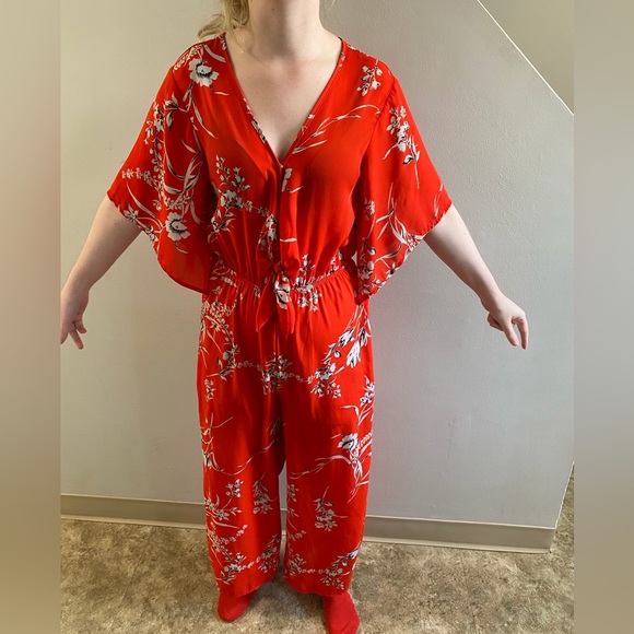 Red jumpsuit - Picture 2 of 3